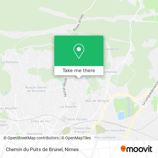 Chemin du Puits de Brunel map