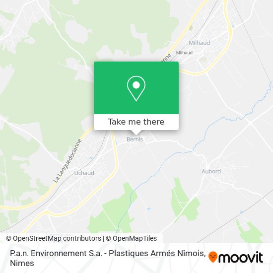 P.a.n. Environnement S.a. - Plastiques Armés Nîmois map