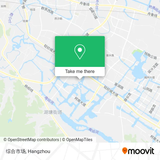 综合市场 map