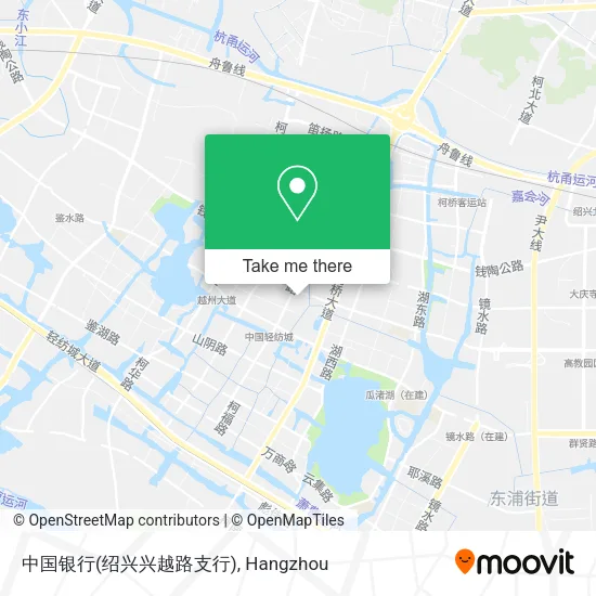中国银行(绍兴兴越路支行) map