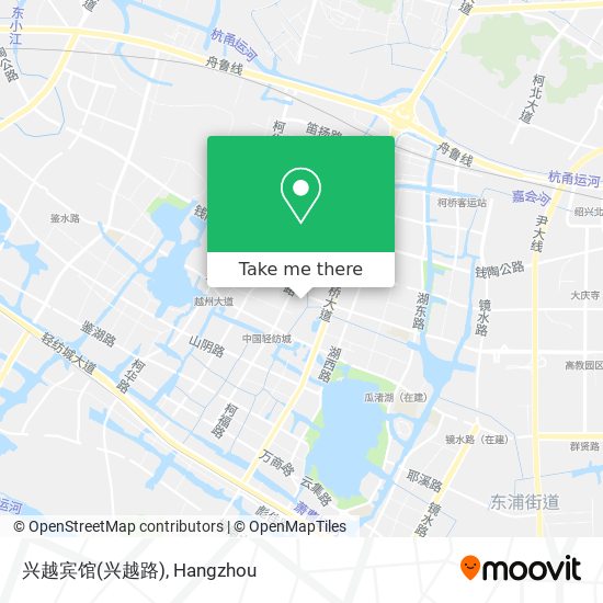 兴越宾馆(兴越路) map