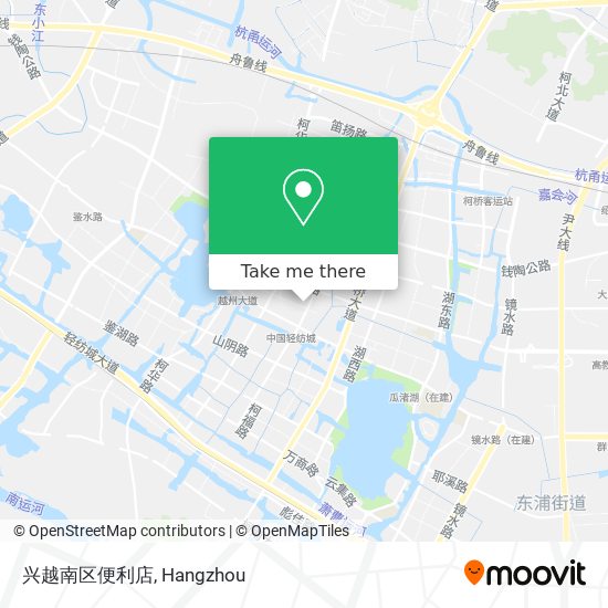 兴越南区便利店 map
