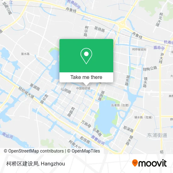 柯桥区建设局 map