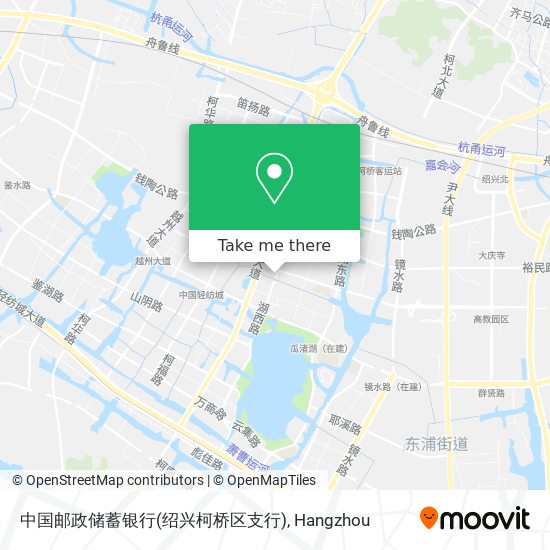 中国邮政储蓄银行(绍兴柯桥区支行) map