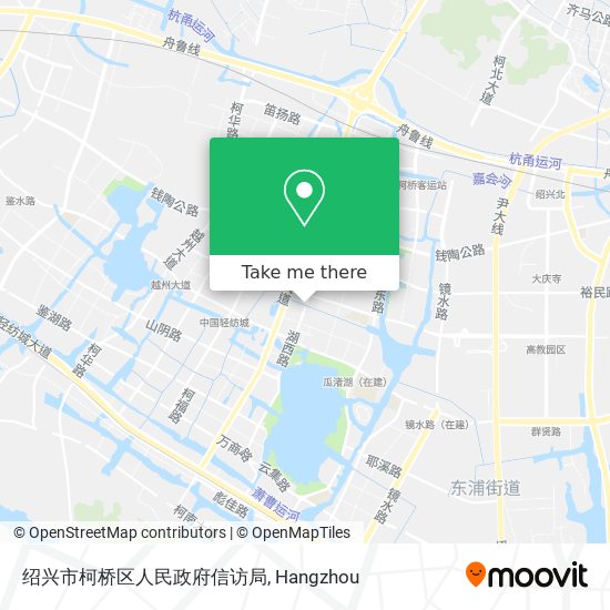 绍兴市柯桥区人民政府信访局 map