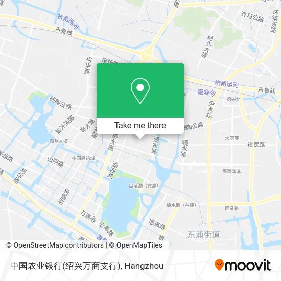 中国农业银行(绍兴万商支行) map