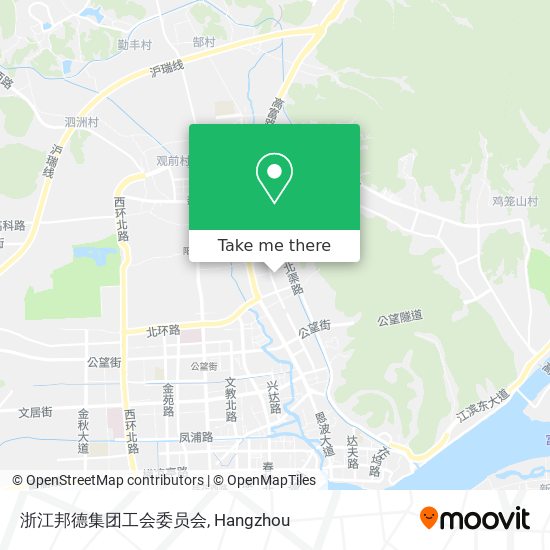 浙江邦德集团工会委员会 map