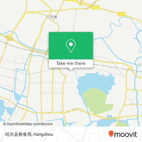 绍兴县粮食局 map