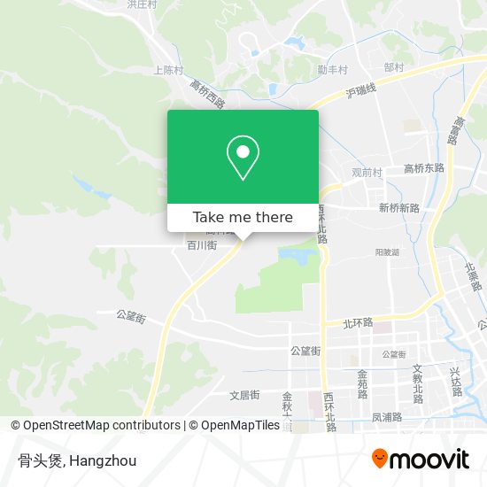 骨头煲 map