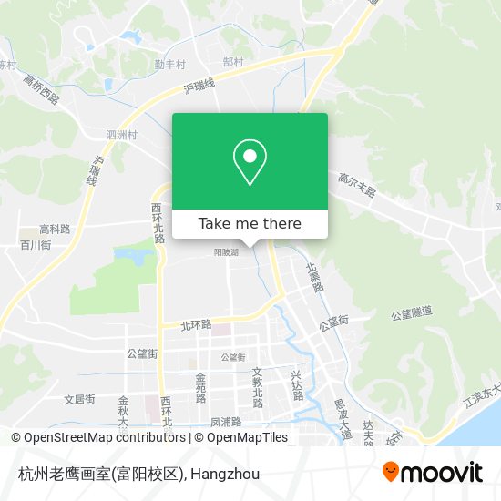 杭州老鹰画室(富阳校区) map
