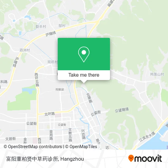 富阳董柏贤中草药诊所 map