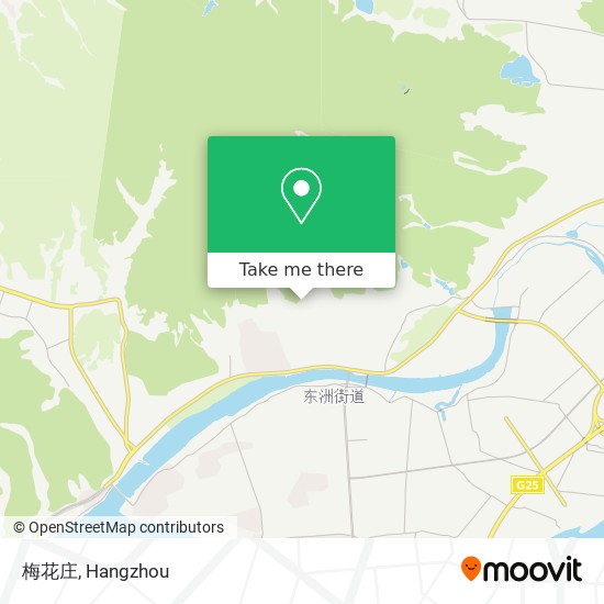 梅花庄 map