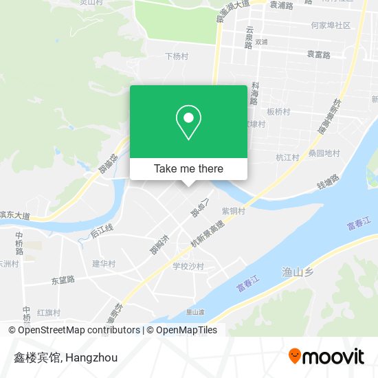 鑫楼宾馆 map