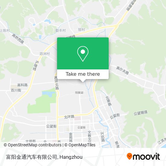 富阳金通汽车有限公司 map