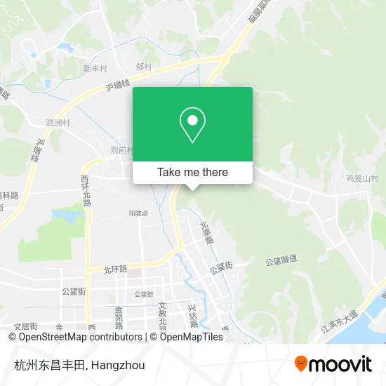 杭州东昌丰田 map