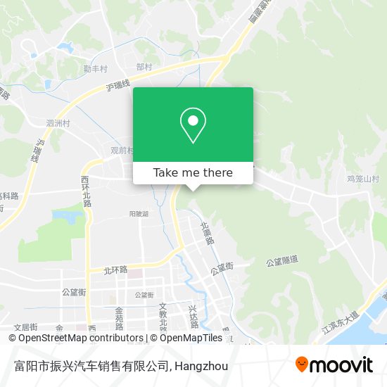富阳市振兴汽车销售有限公司 map