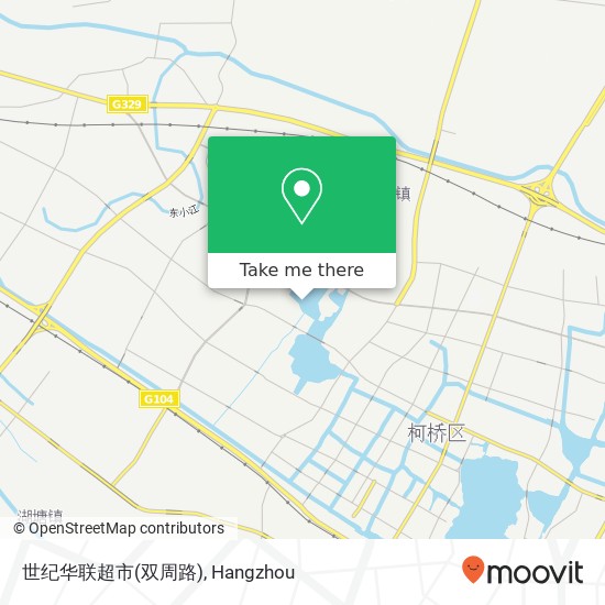 世纪华联超市(双周路) map