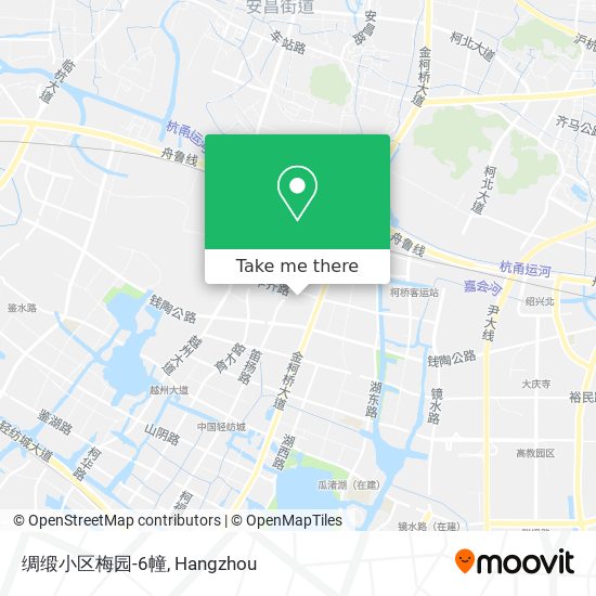 绸缎小区梅园-6幢 map