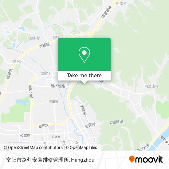 富阳市路灯安装维修管理所 map
