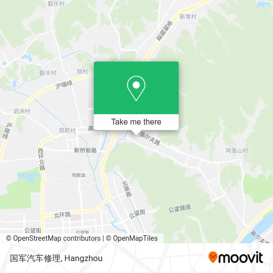 国军汽车修理 map