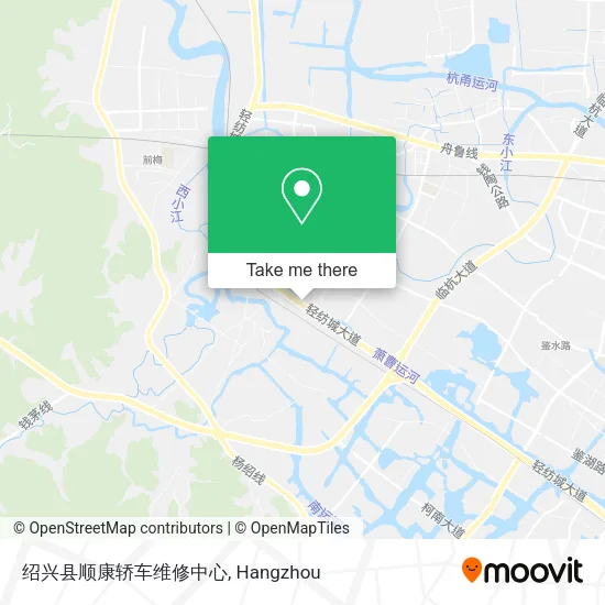 绍兴县顺康轿车维修中心 map