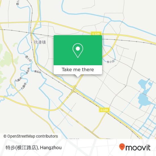 特步(横江路店) map