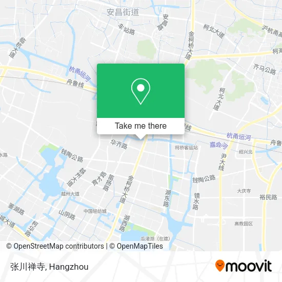 张川禅寺 map