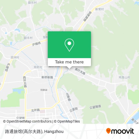 路通旅馆(高尔夫路) map