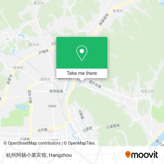 杭州阿杨小菜宾馆 map