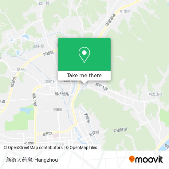 新街大药房 map