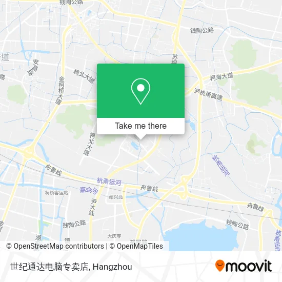 世纪通达电脑专卖店 map