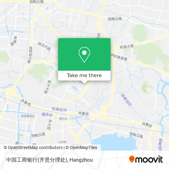 中国工商银行(齐贤分理处) map