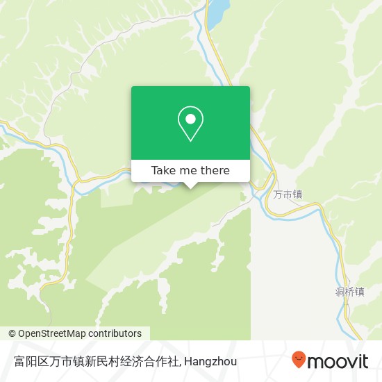 富阳区万市镇新民村经济合作社 map
