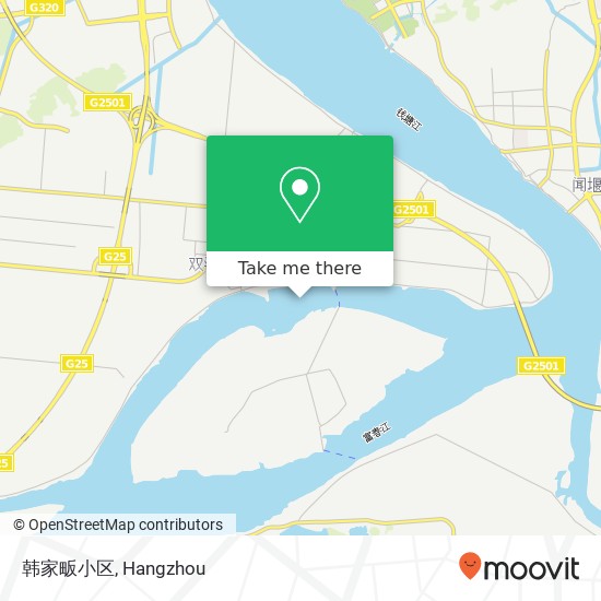 韩家畈小区 map