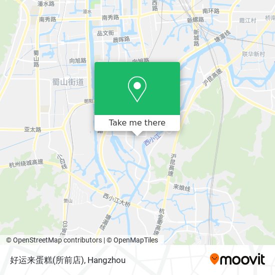 好运来蛋糕(所前店) map