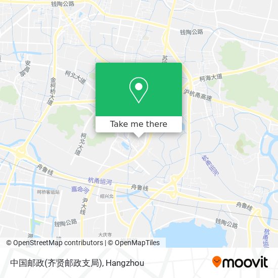 中国邮政(齐贤邮政支局) map