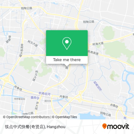 筷点中式快餐(奇贤店) map