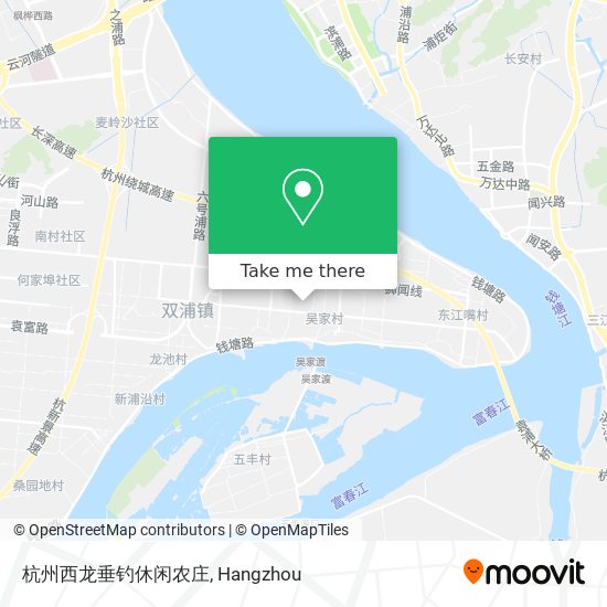 杭州西龙垂钓休闲农庄 map