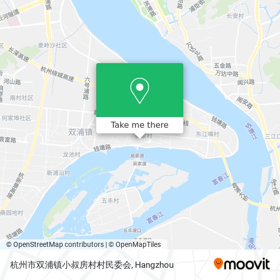 杭州市双浦镇小叔房村村民委会 map