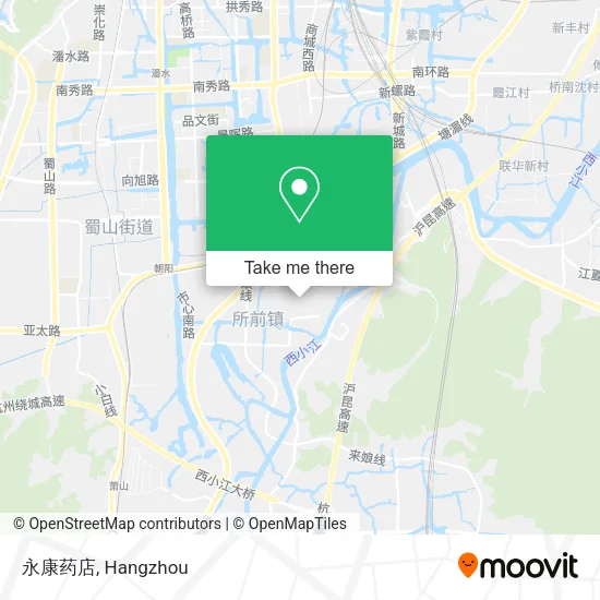 永康药店 map