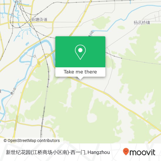 新世纪花园(江桥商场小区南)-西一门 map