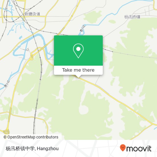 杨汛桥镇中学 map
