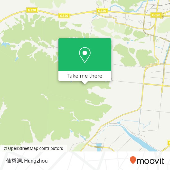 仙桥洞 map