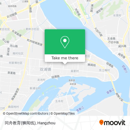同舟教育(狮闻线) map