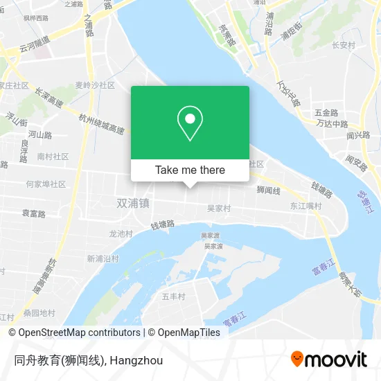 同舟教育(狮闻线) map