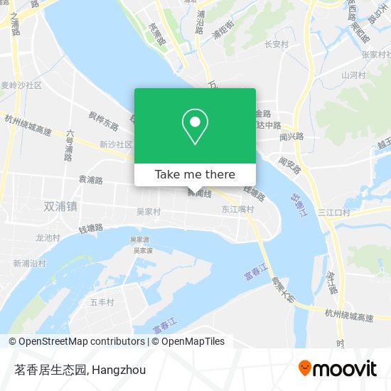 茗香居生态园 map