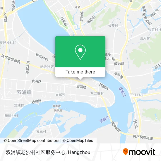 双浦镇老沙村社区服务中心 map