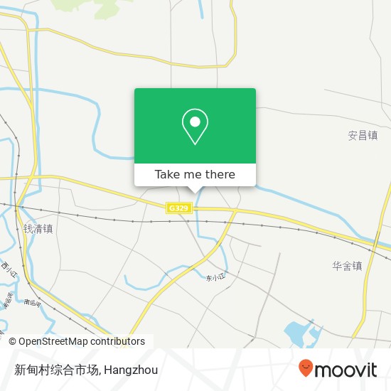 新甸村综合市场 map