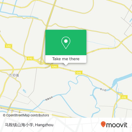 马鞍镇山海小学 map