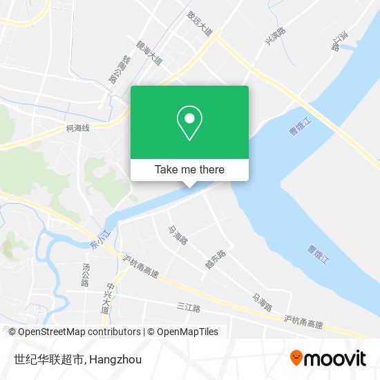 世纪华联超市 map